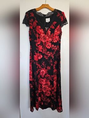 Reformation Tiffie Floral Print Midi Dress